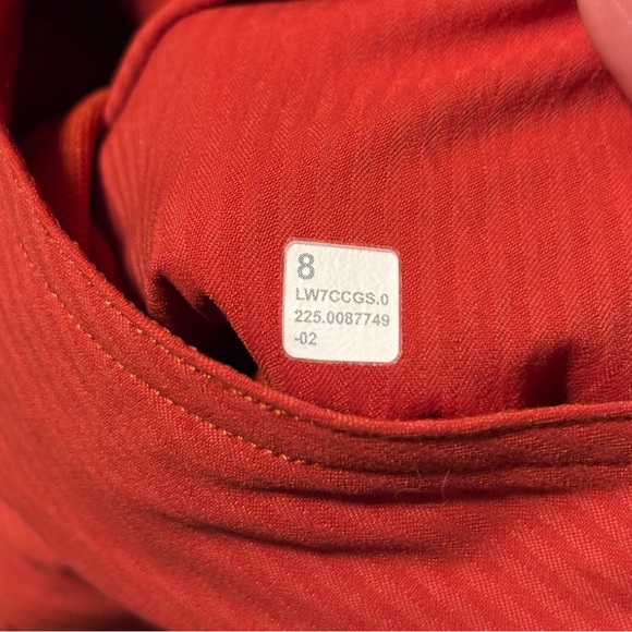 NWT Lululemon W’s Sz8 Dance Studio HR Short 3.5” in Autumn Rust. Large pockets. - Picture 9 of 9